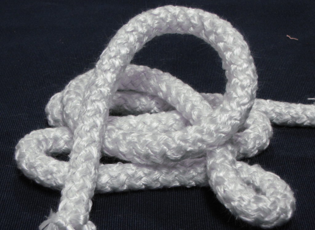 1/2" High Temperature Fiberglass Rope 6 Strand Gaskets, Inc.