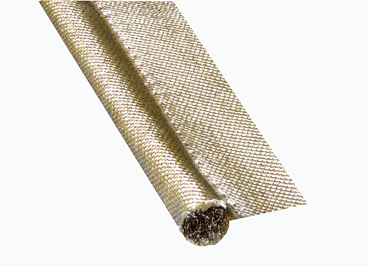 High Temp Applications Tadpole Seals Silica Cloth Cover/Inconel Core